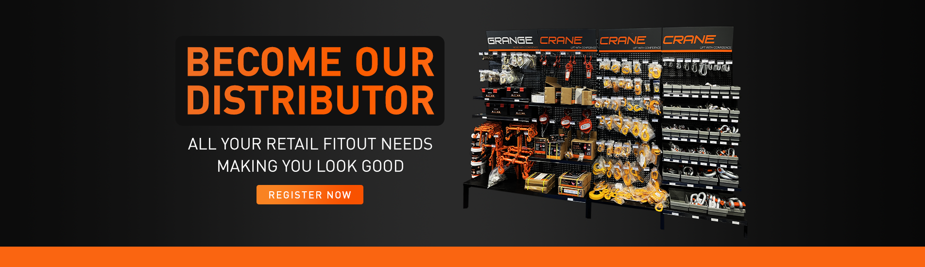 WE HAVE ALL YOUR RETAIL FITOUT NEEDS. MAKING YOU LOOK GOOD.